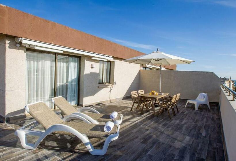 １ベッドルームペントハウスアパート, Apartaments Cye Salou