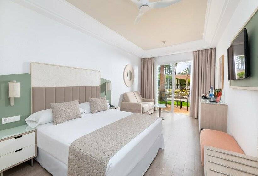 庭の見えるスタンダードトリプルルーム, Hotel Riu Gran Canaria - All Inclusive