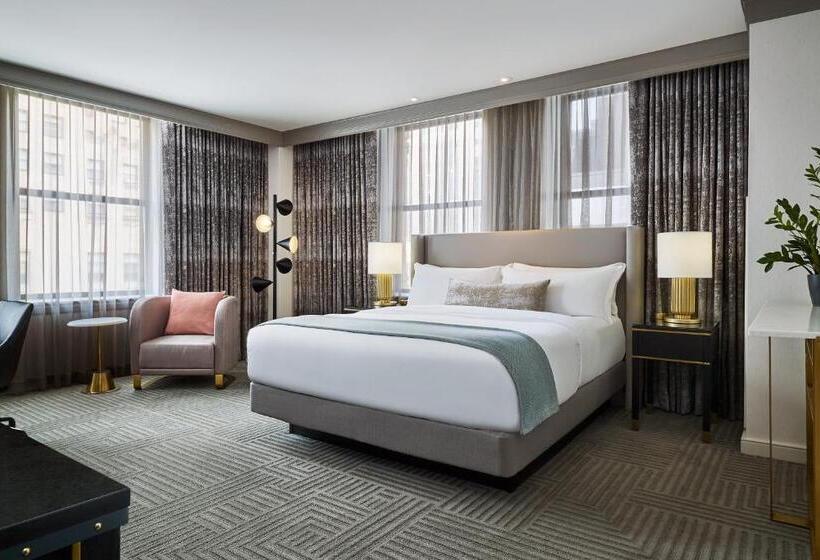 Deluxe Kamer met Kingsize Bed en Uitzicht, The Gwen, A Luxury Collection Hotel, Michigan Avenue Chicago