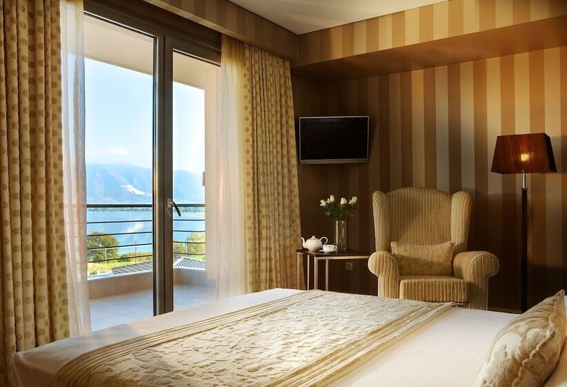Superior suite with lake view, Limneon Resort & Spa