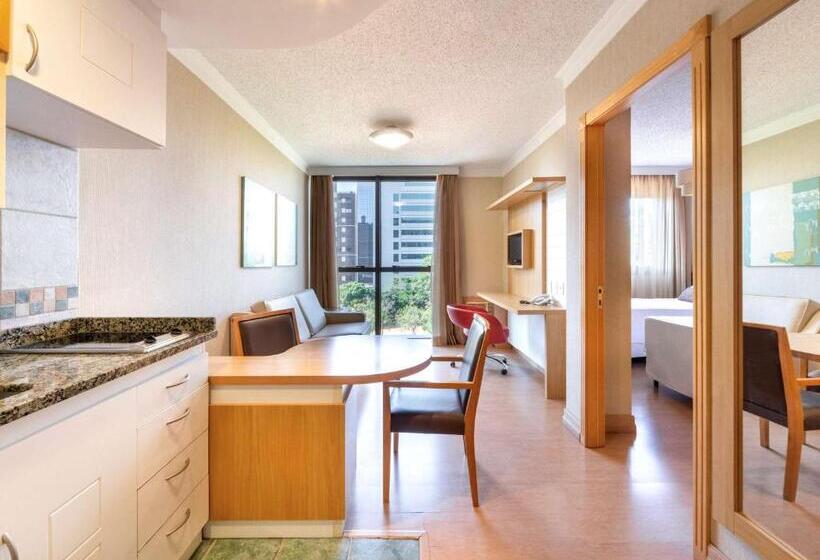 침실 1개 수피리어 아파트, Manhattan Porto Alegre By Mercure