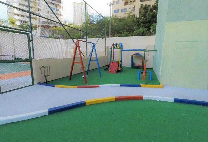 آپارتمان 1 خوابه با چشم‌انداز دریا, Edificio El Peñon Del Rodadero Apartamento Playa Rodadero