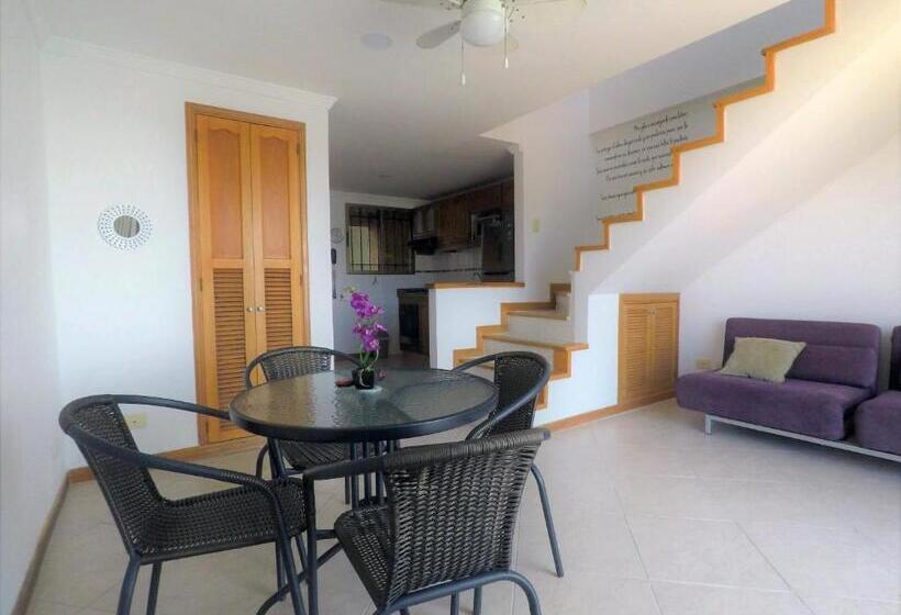 آپارتمان 1 خوابه با چشم‌انداز دریا, Edificio El Peñon Del Rodadero Apartamento Playa Rodadero