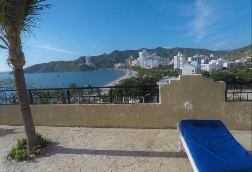 آپارتمان 1 خوابه با چشم‌انداز دریا, Edificio El Peñon Del Rodadero Apartamento Playa Rodadero
