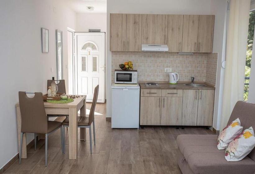 استودیو استاندارد با چشم‌انداز استخر, Apartments Gvozdenovic