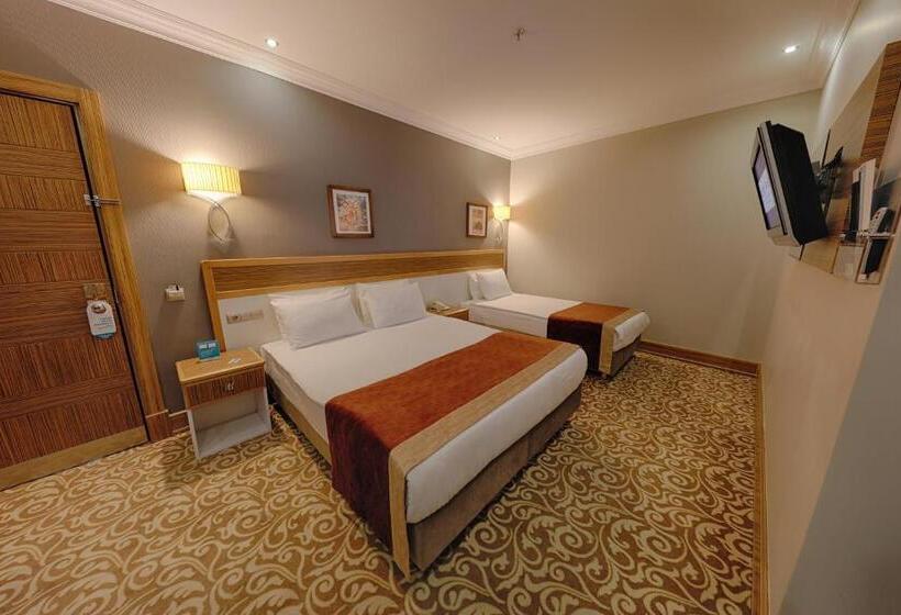 اتاق ساده سه‌ نفره, Euro Park Hotel Bursa