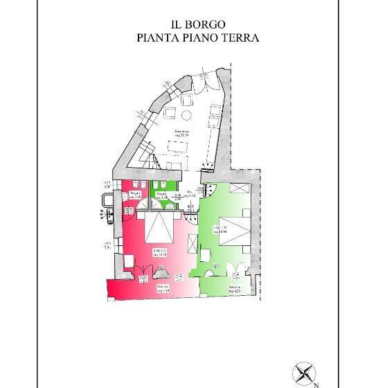 Номер Стандарт Трехместный, Il Borgo & Il Feudo