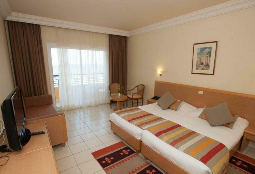 اتاق استاندارد با چشم‌انداز دریا, Nour Palace Resort & Thalasso Mahdia