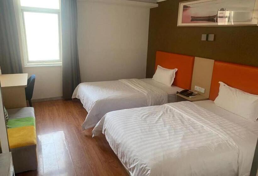 اتاق استاندارد با تخت دوبل, 7days Inn Fuyang Railway Station