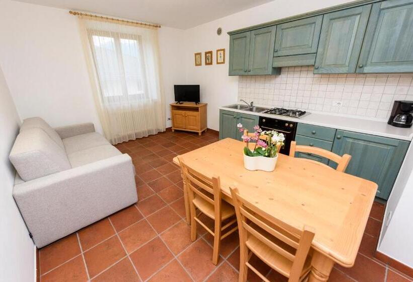침실 2개 아파트, Agritur La Pieve
