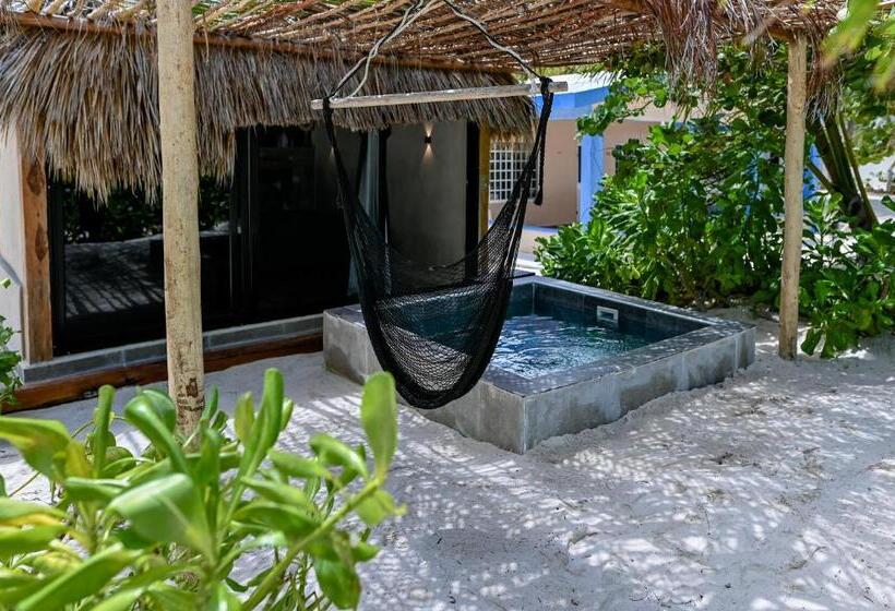 کلبه دلوکس, Casa Mate Beachfront Cabañas El Cuyo