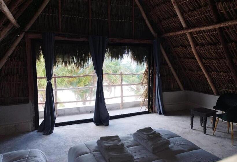 کلبه سوپریور, Casa Mate Beachfront Cabañas El Cuyo