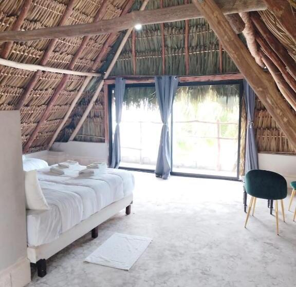 کلبه سوپریور, Casa Mate Beachfront Cabañas El Cuyo