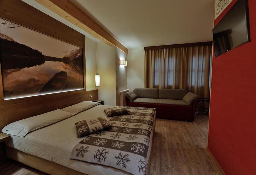 스탠다드 트리플 룸, Chalet Tovel   Mountain Lake