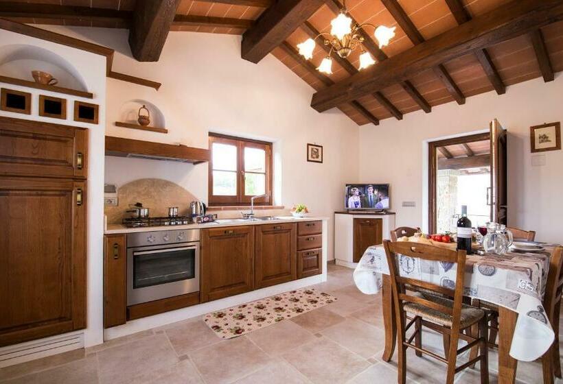 Апартаменты 1 Спальня Вид на Бассейн, Agriturismo Quata Country House