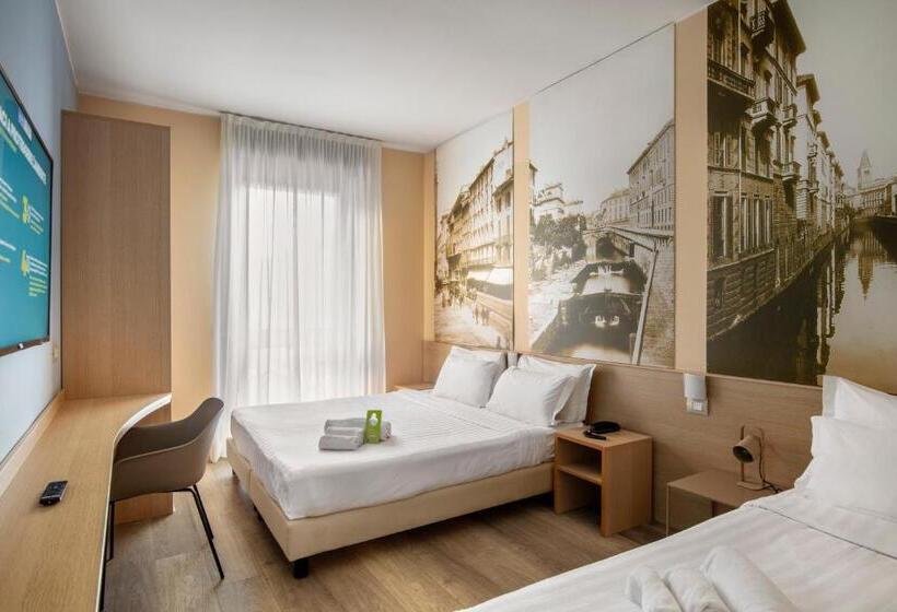اتاق استاندارد سه نفره, B&b Hotel Milano Portello