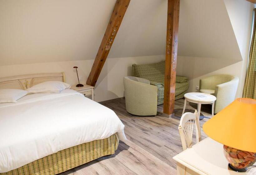 Номер Стандарт с Гостиной, Logis Hotel Restaurant Le Faudé