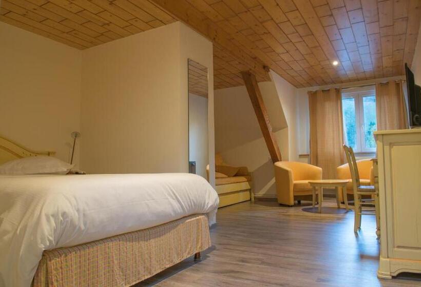 Номер Стандарт с Гостиной, Logis Hotel Restaurant Le Faudé