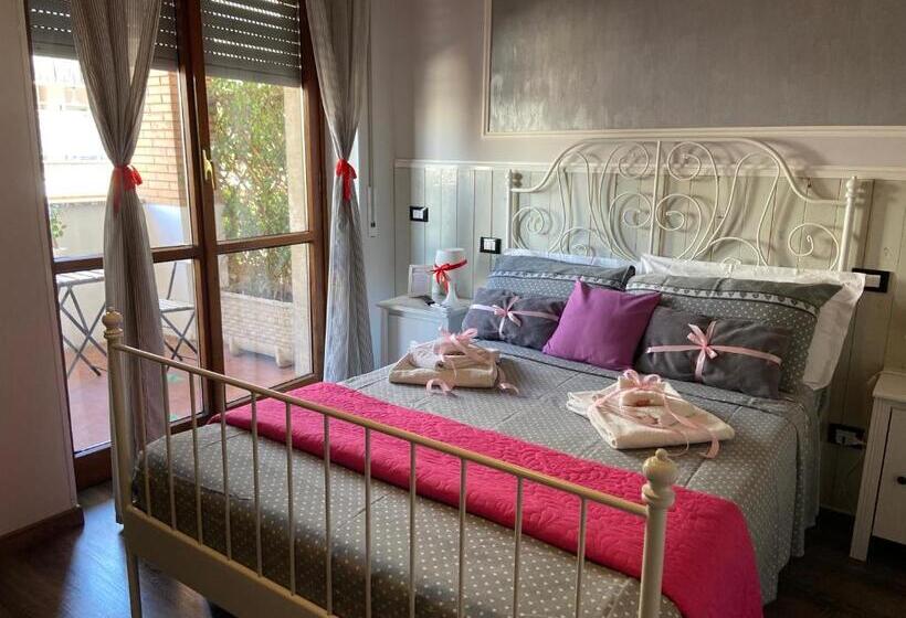 اتاق لوکس با بالکن, Sweet Rome B&b