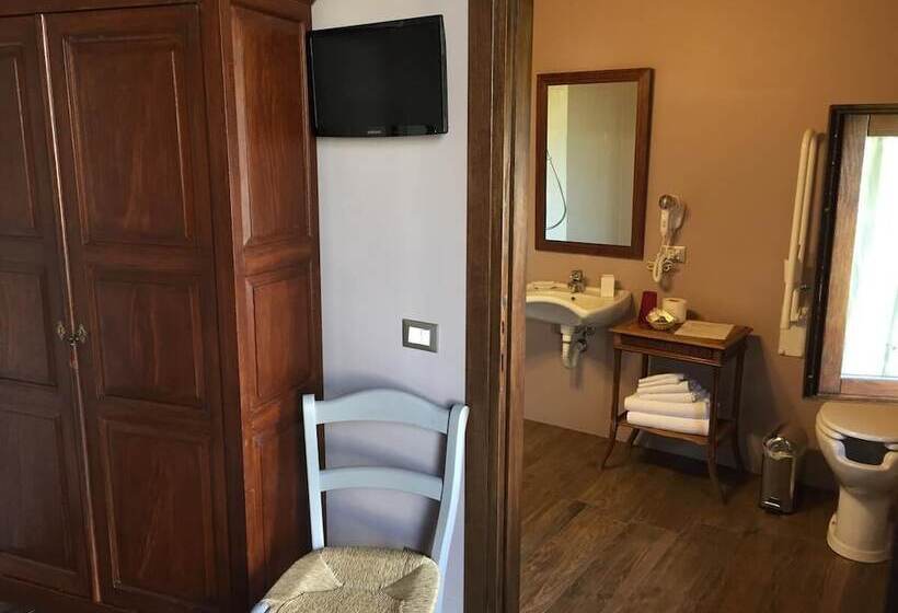 Номер Deluxe с Балконом, La Finestra Sul Po  Agriturismo