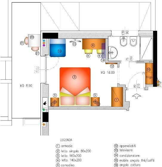 اتاق استاندارد با چشم‌انداز باغ, Casa Livio  Rooms And Studios