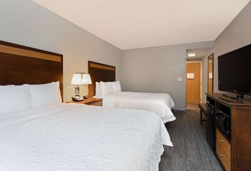 ２ダブルベッドのスタンダードルーム, Hampton Inn & Suites Fort Myers Beach/sanibel Gateway