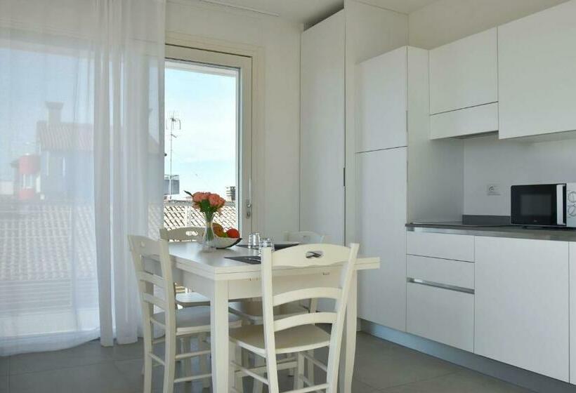 Апартаменты 2 Спальни, Residence Al Molo   Agenzia Cocal