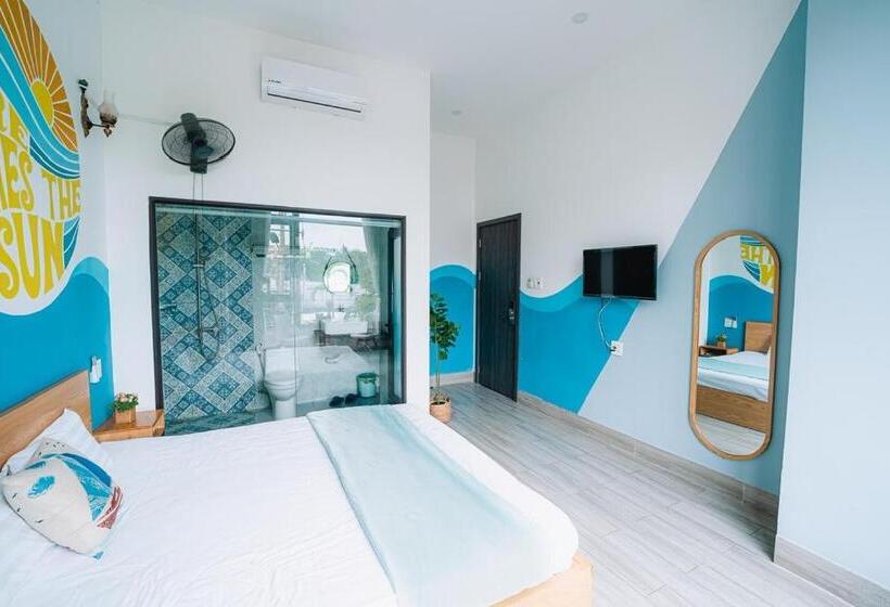 اتاق استاندارد با تخت بزرگ, Blossom Sea Homestay Quy Nhơn