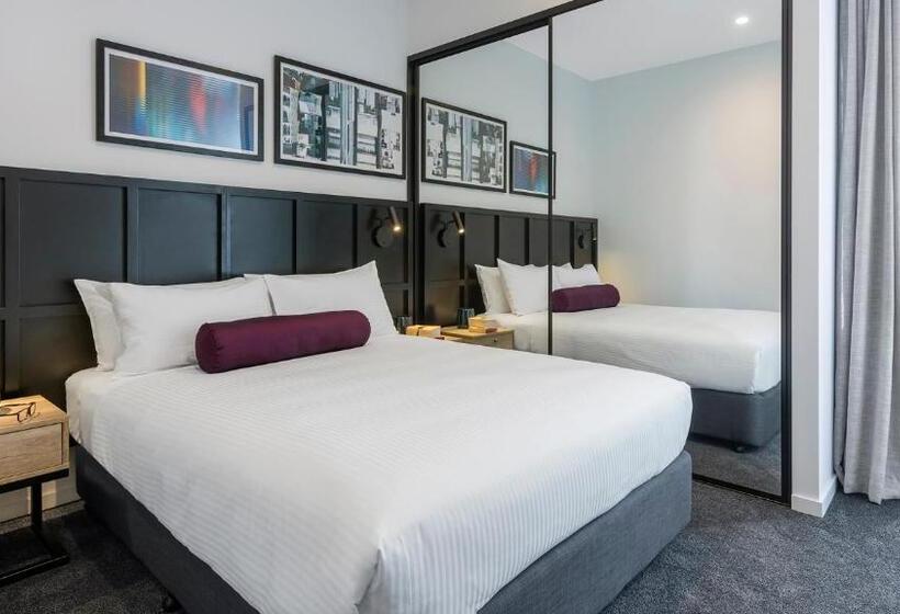 침실 2개 스위트, Avani Melbourne Box Hill Residences