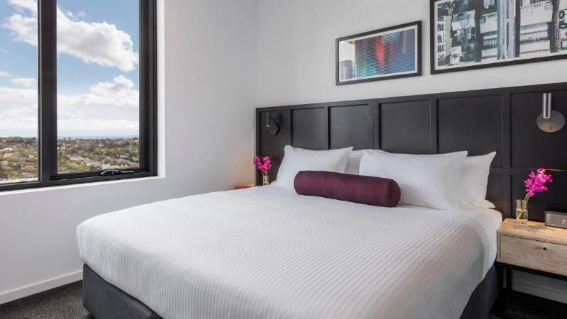 침실 2개 스위트, Avani Melbourne Box Hill Residences