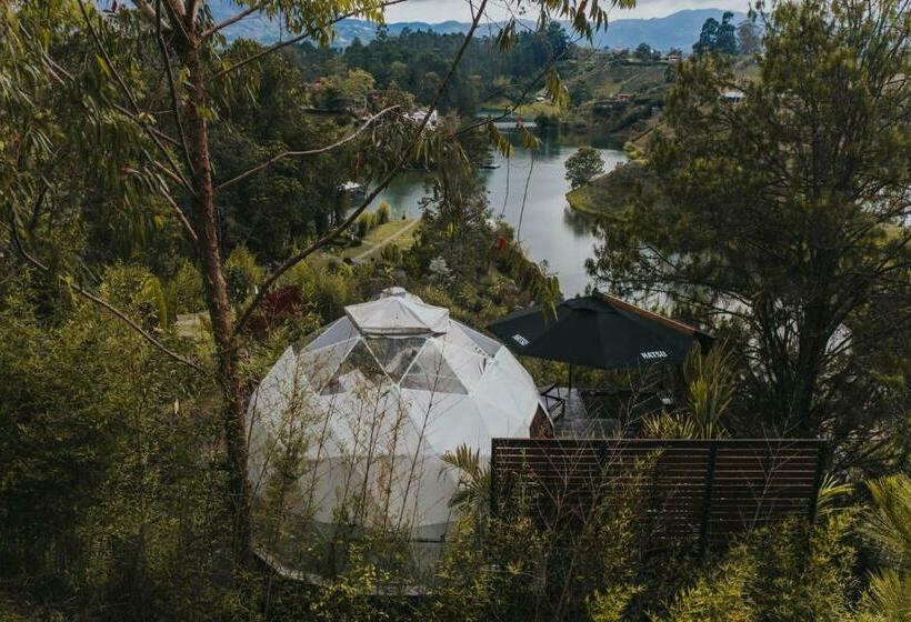 اتاق لوکس, Domus Glamping Guatapé