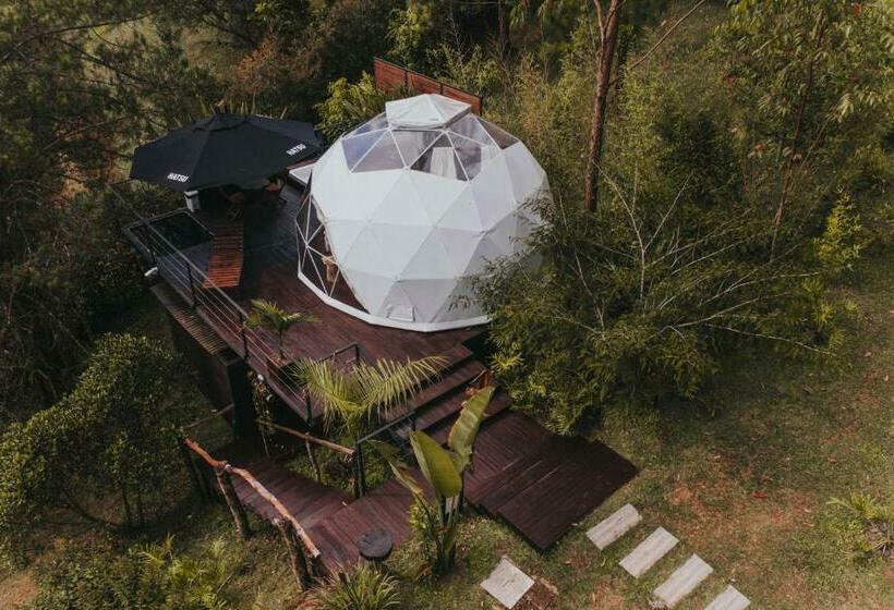 اتاق لوکس, Domus Glamping Guatapé