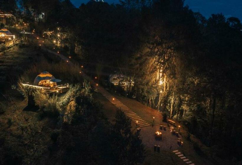 اتاق لوکس, Domus Glamping Guatapé
