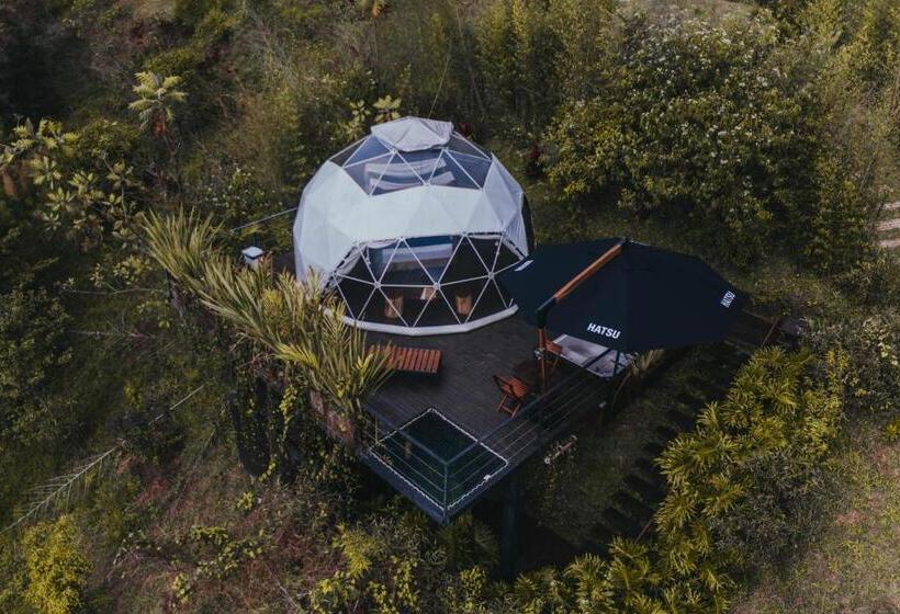 اتاق لوکس, Domus Glamping Guatapé