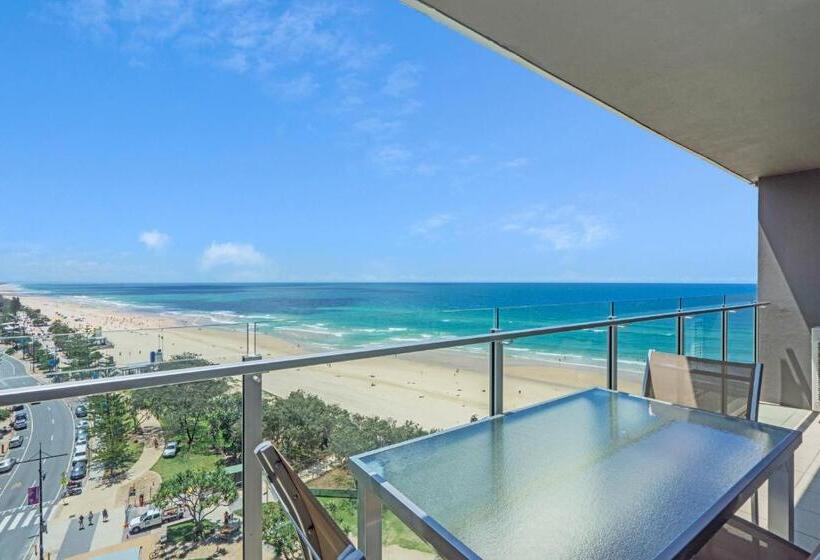 침실 2개 아파트, One The Esplanade Apartments On Surfers Paradise
