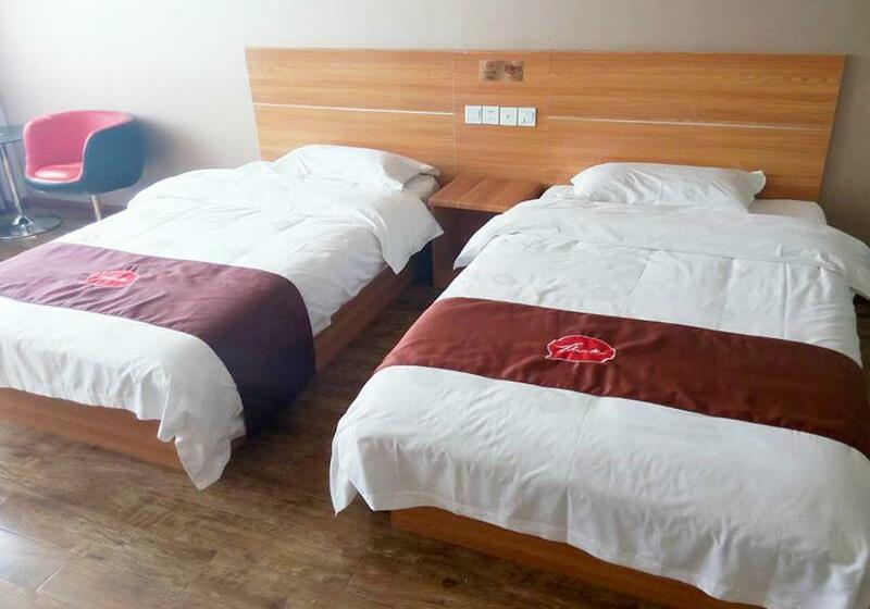 Семейный Номер, Thank Inn Chain Hotel Hebei Cangzhou Dongwaihuan International Hardware Plaza
