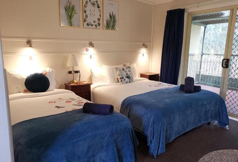 חדר סטנדרט עם טרסה, Donald Riverside Motel