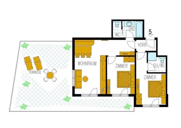 Апартаменты 1 Спальня, Alpinapart Bacher