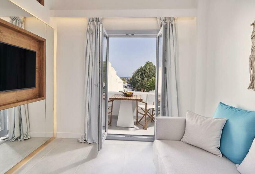سوییت با چشم‌انداز دریا, Nikki Beach Resort & Spa Santorini