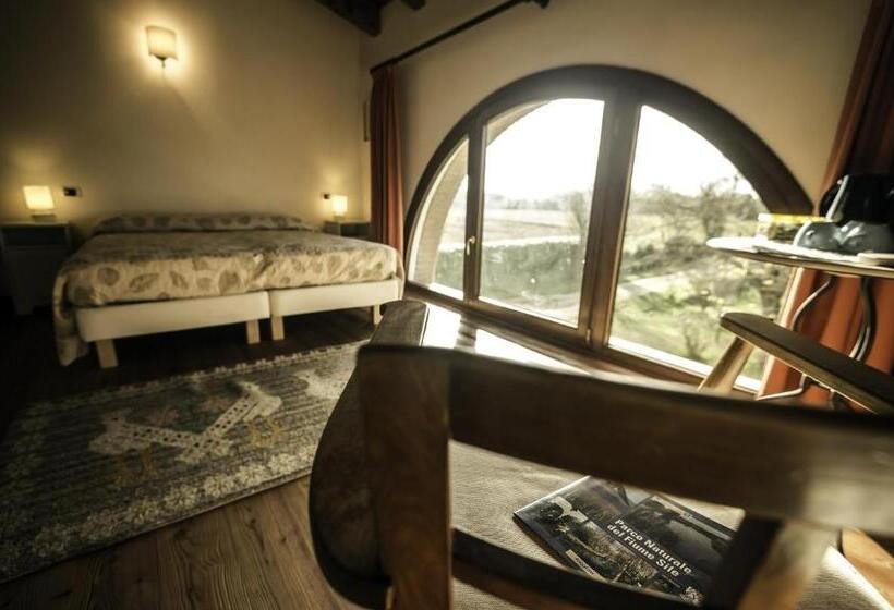 디럭스 룸 가든 전망, Bed And Breakfast Sile E Natura
