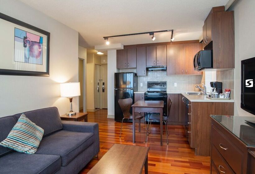 Люкс, Sandman Suites Vancouver On Davie