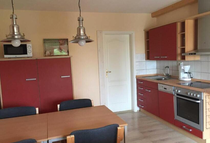 Апартаменты 1 Спальня с Террасой, Ferienhaus 3 _ Ferien Im Gutspark
