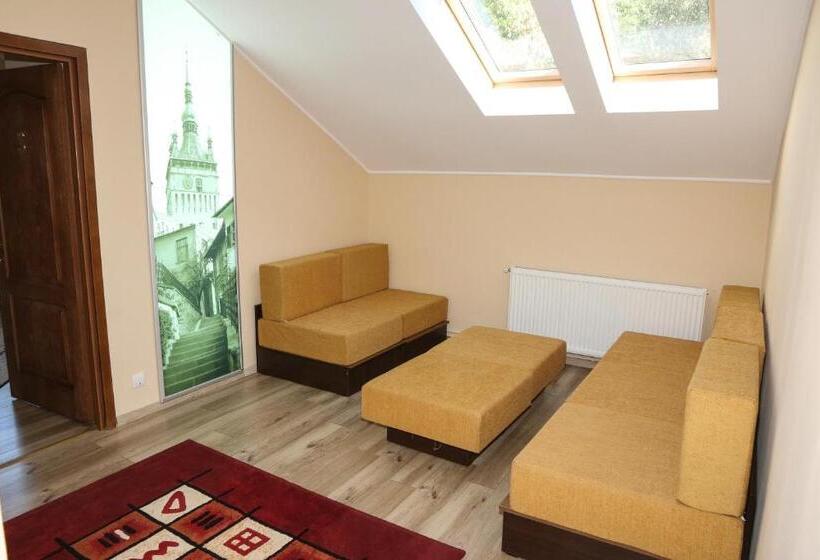 اتاق استاندارد با سرویس بهداشتی مشترک, Cosbuc Residence & Villa