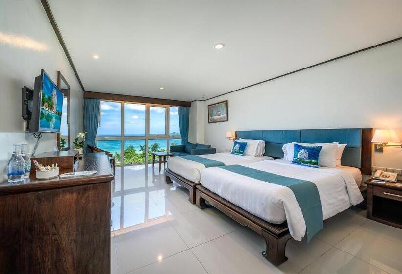 수피리어 룸 바다 전망, Andaman Beach Suites Hotel, Patong Phuket