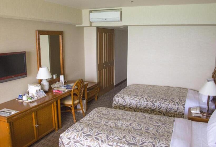 اتاق استاندارد با چشم‌انداز باغ, Rizzan Sea Park Hotel Tancha Bay