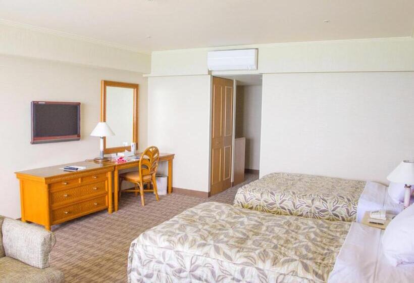 اتاق لوکس با چشم‌انداز باغ, Rizzan Sea Park Hotel Tancha Bay