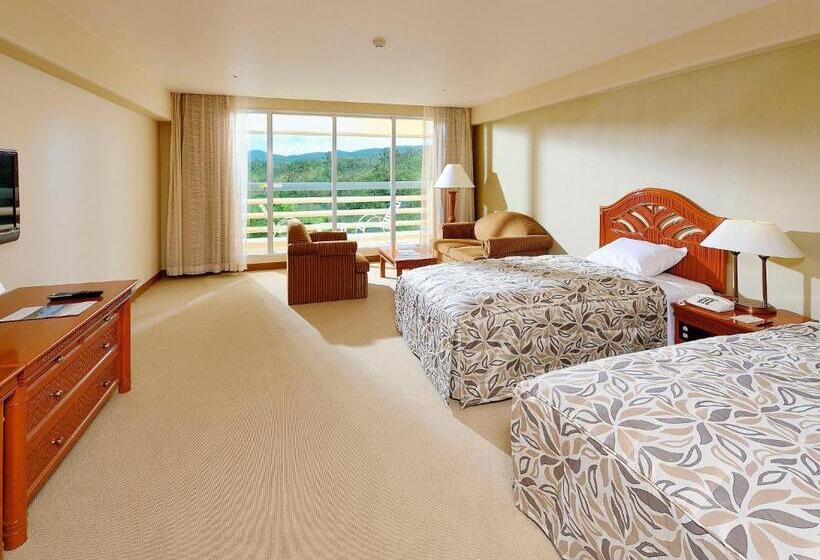 اتاق لوکس با چشم‌انداز باغ, Rizzan Sea Park Hotel Tancha Bay