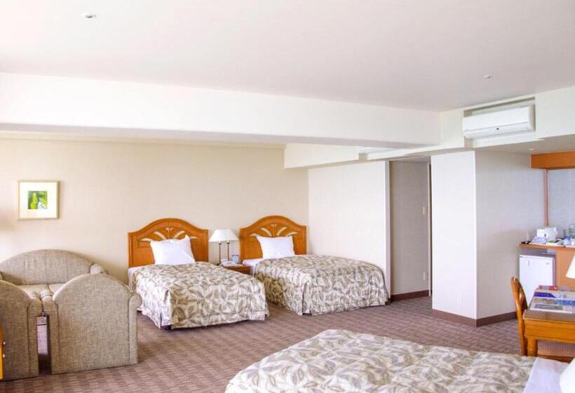 اتاق استاندارد با چشم‌انداز باغ, Rizzan Sea Park Hotel Tancha Bay