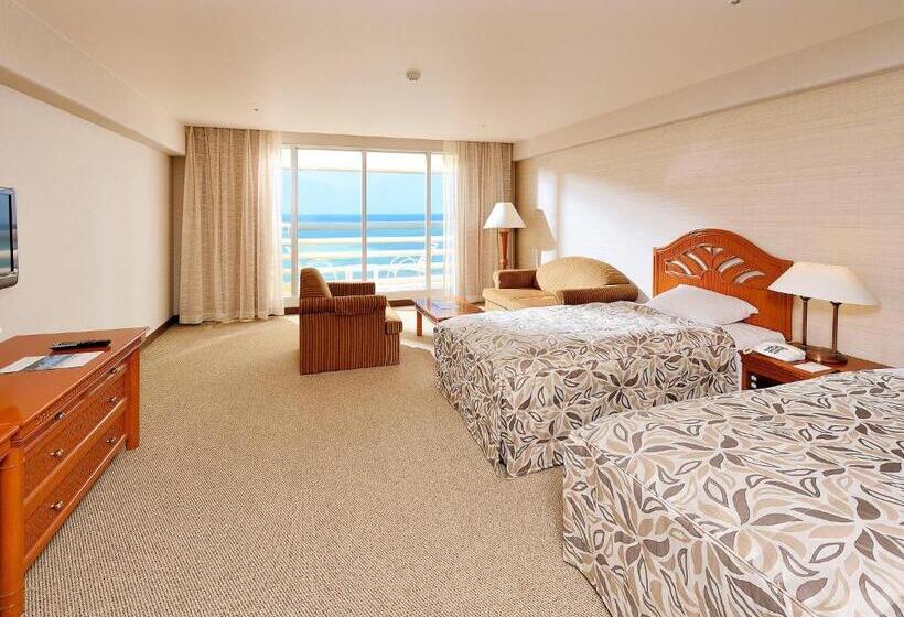 اتاق لوکس با چشم‌انداز دریا, Rizzan Sea Park Hotel Tancha Bay