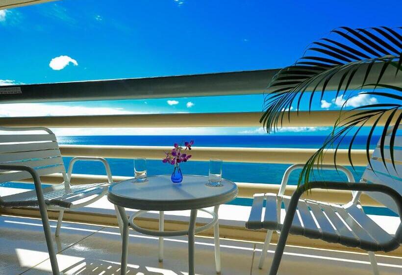 اتاق لوکس با چشم‌انداز دریا, Rizzan Sea Park Hotel Tancha Bay